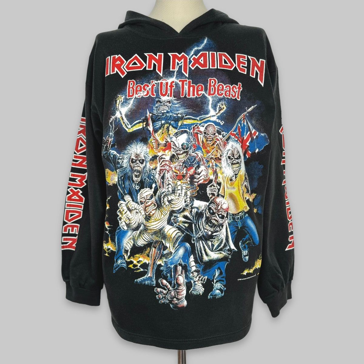 Band Tees Vintage 1996 Iron Maiden ‘The Best of the Beast’ Euro Hoodie Size US XL / EU 56 / 4 - 1 Thumbnail