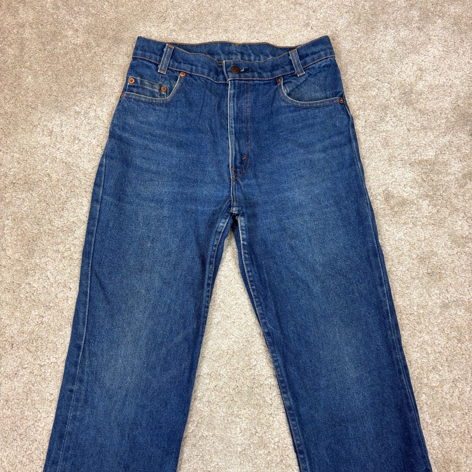 Levi's × Vintage Vintage Levi's 505 Straight Leg Jeans 29x27 Made in USA Size US 29 - 4 Thumbnail