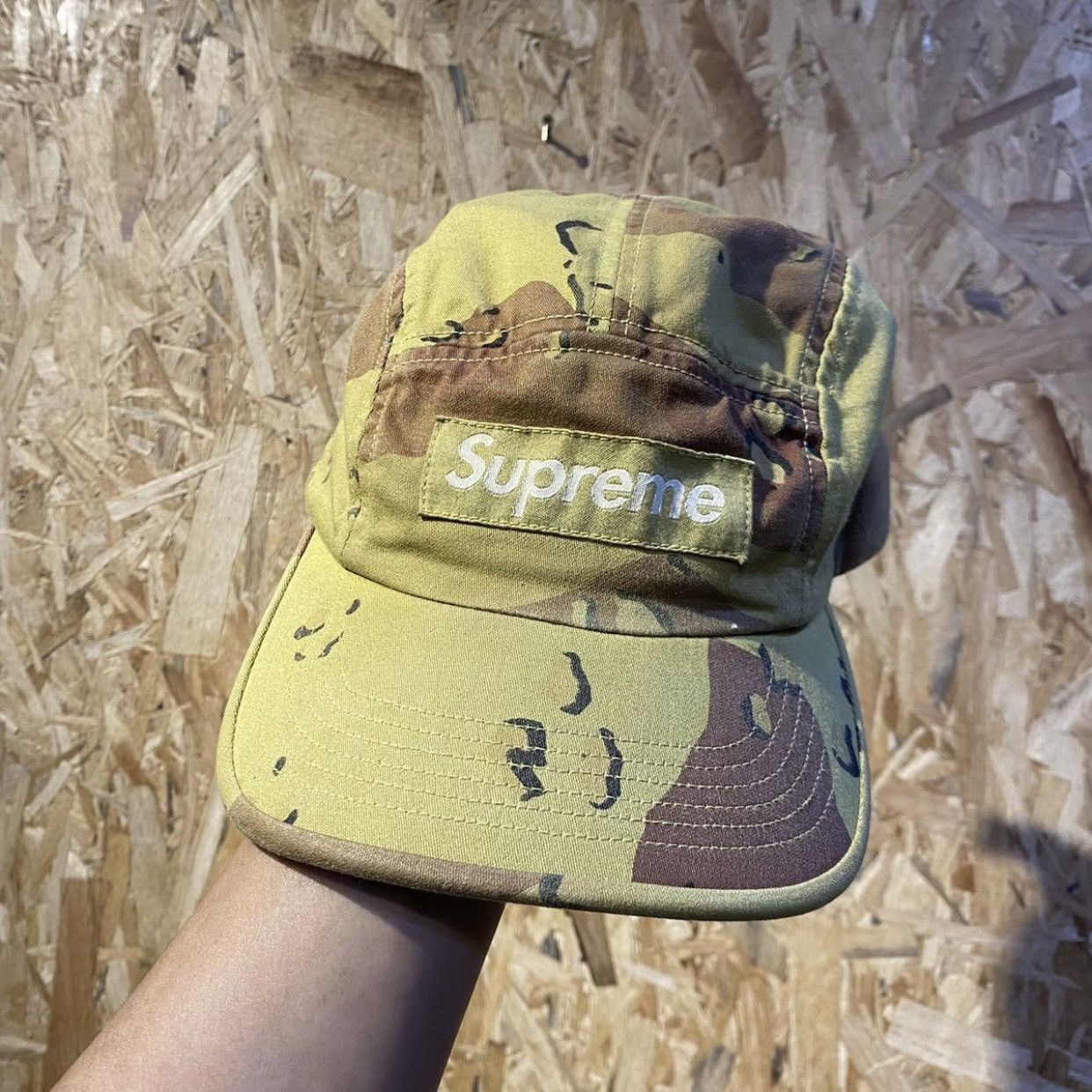 Supreme Supreme Overdyed Camp Cap TrueTimber Koda Camo | Grailed