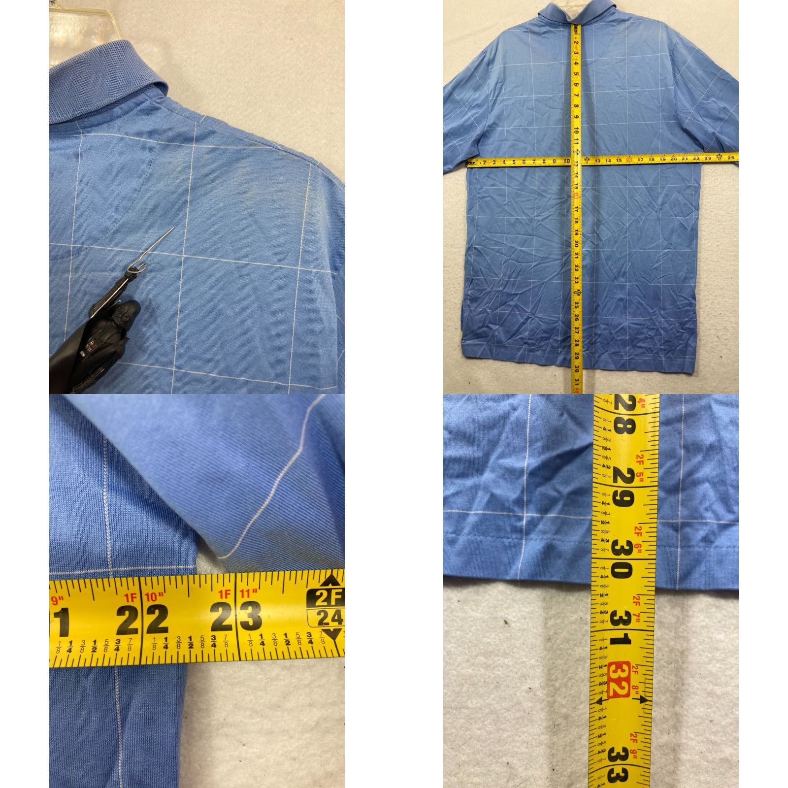 Ralph Lauren Polo Golf Ralph Lauren Shirt Mens Large Blue 100% Cotton Size US L / EU 52-54 / 3 - 8 Thumbnail