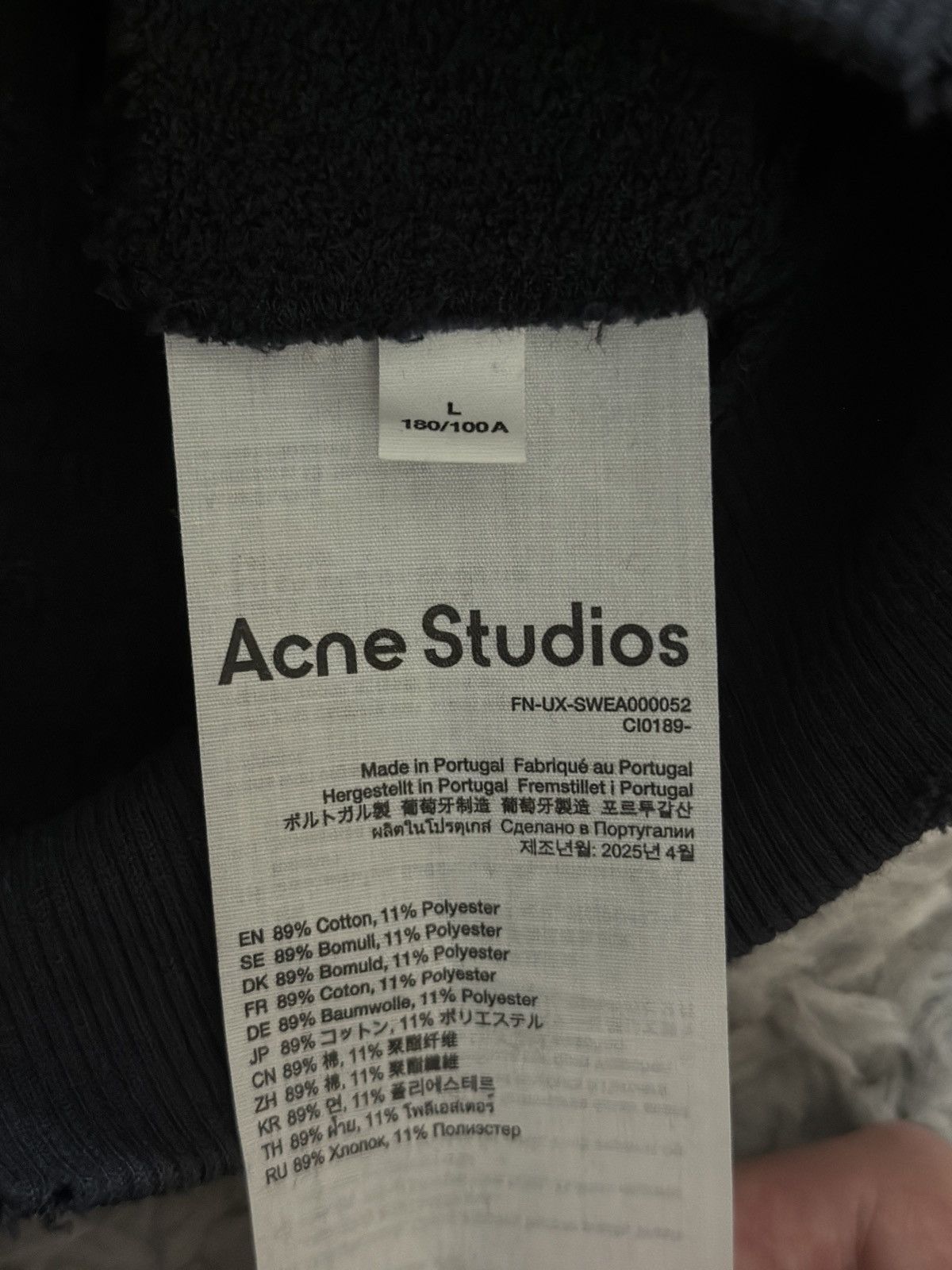 Acne Studios Acne Studios Sweater Size US L / EU 52-54 / 3 - 3 Thumbnail