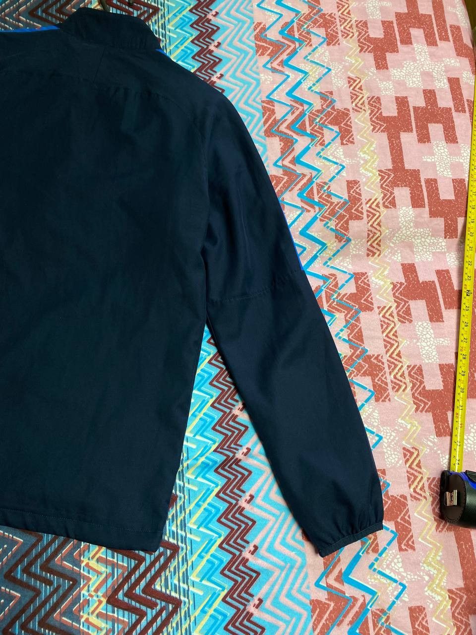 Nike × Vintage 90's NIKE RARE SWOOSH LOGO Y2K TRACK JACKET Size US L / EU 52-54 / 3 - 9 Thumbnail