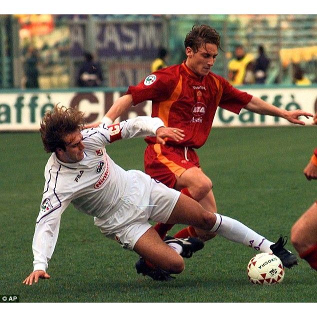 Diadora Totti As Roma Diadora 1997 1998 KARDASHIAN Soccer Jersey L Size US L / EU 52-54 / 3 - 10 Thumbnail