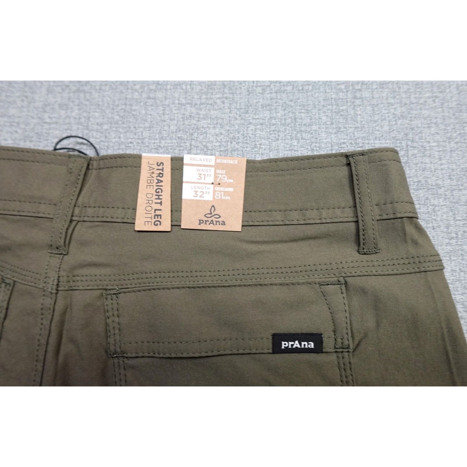 Prana prAna Stretch Zion Pant II Cargo Pants Mens 31x32 Green Relaxed Fit Hiking Ventured Outdoor Casual Travel MilitaryStyle? Size US 31 - 2 Thumbnail