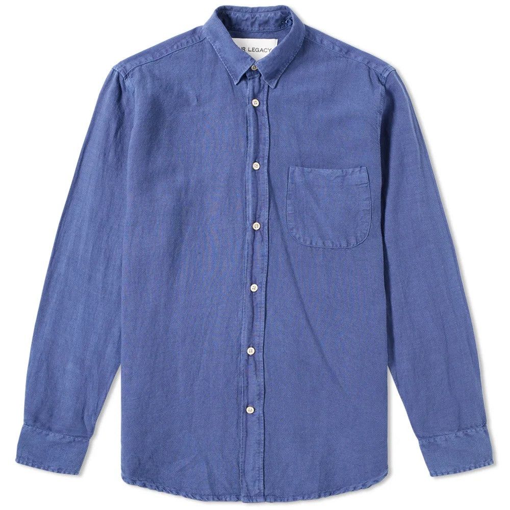 Our Legacy Our Legacy Generation Shirt in Blue Size US S / EU 44-46 / 1 - 2 Thumbnail
