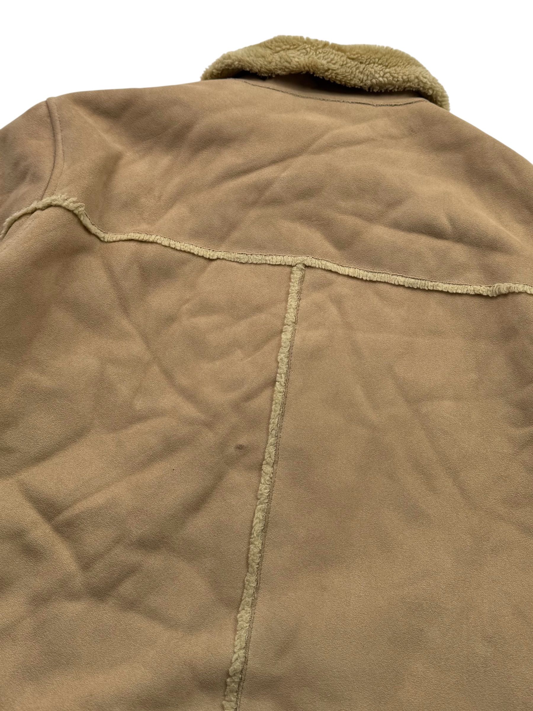 Japanese Brand Vintage Faux Sheepskin Coat W50(V9) Size US XL / EU 56 / 4 - 10 Thumbnail