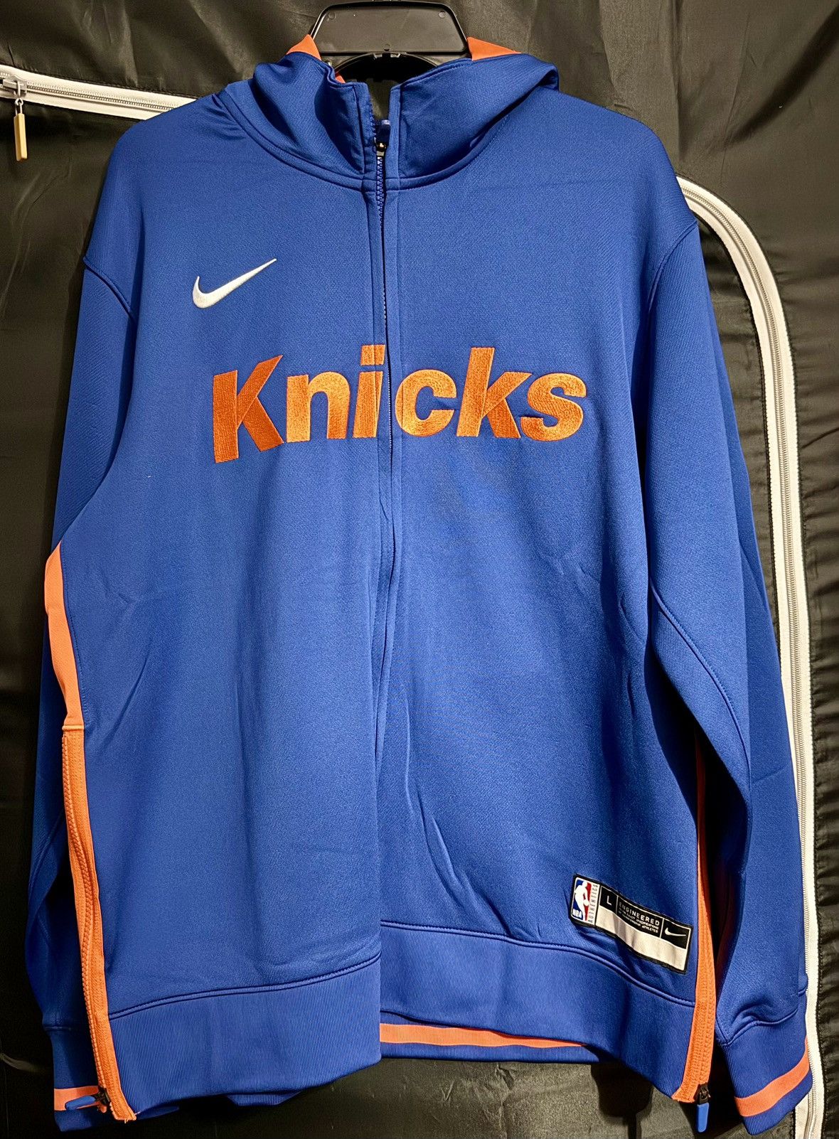 Nike Nike New York Knicks Full-Zip Hoodie / Warm-Up Jacket Size US L / EU 52-54 / 3 - 1 Thumbnail