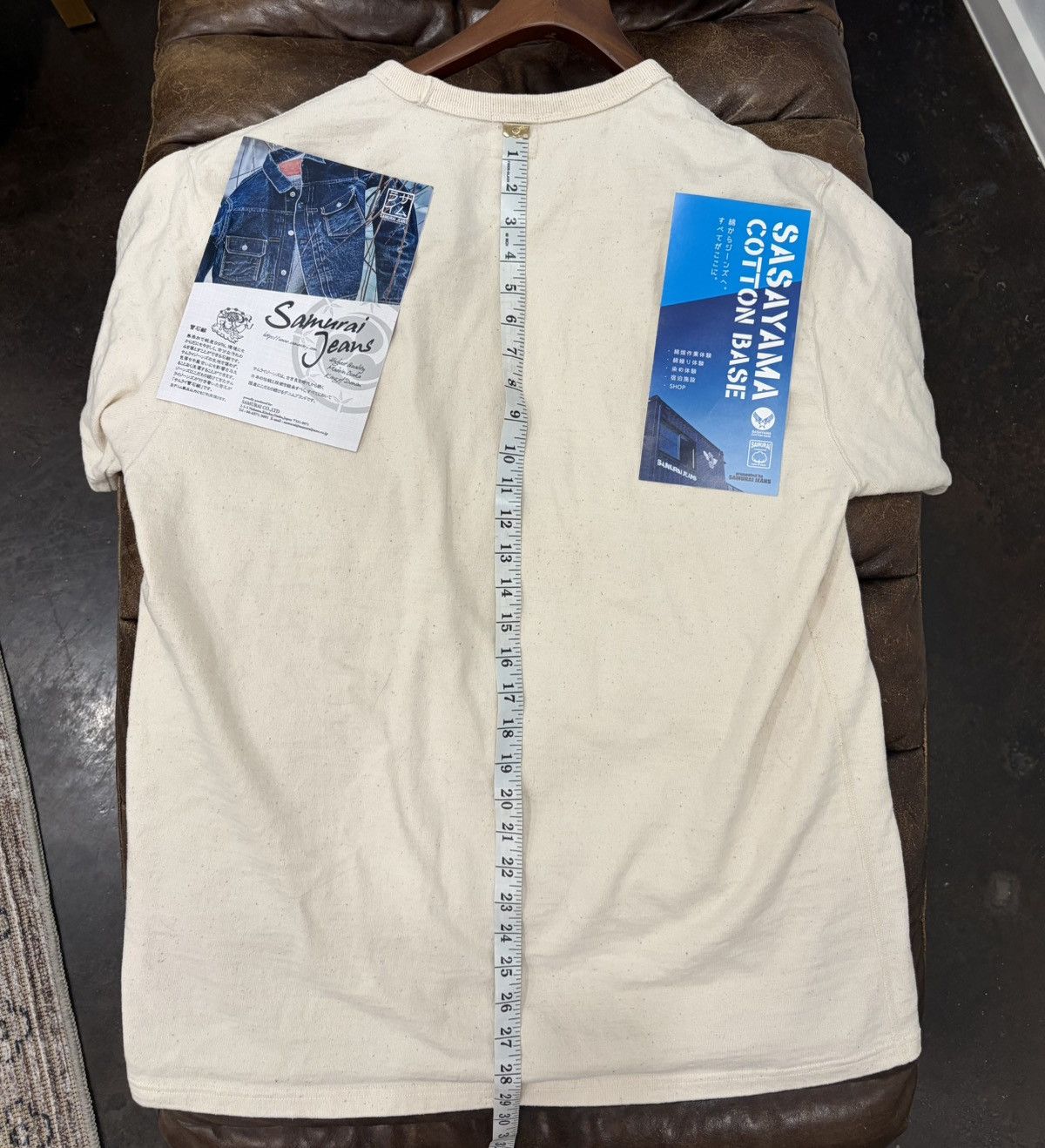 Samurai Jeans 16 OZ HEAVY Samurai Jeans Crew Neck SJST-SC03 Fits like L/XL Size US XL / EU 56 / 4 - 4 Thumbnail