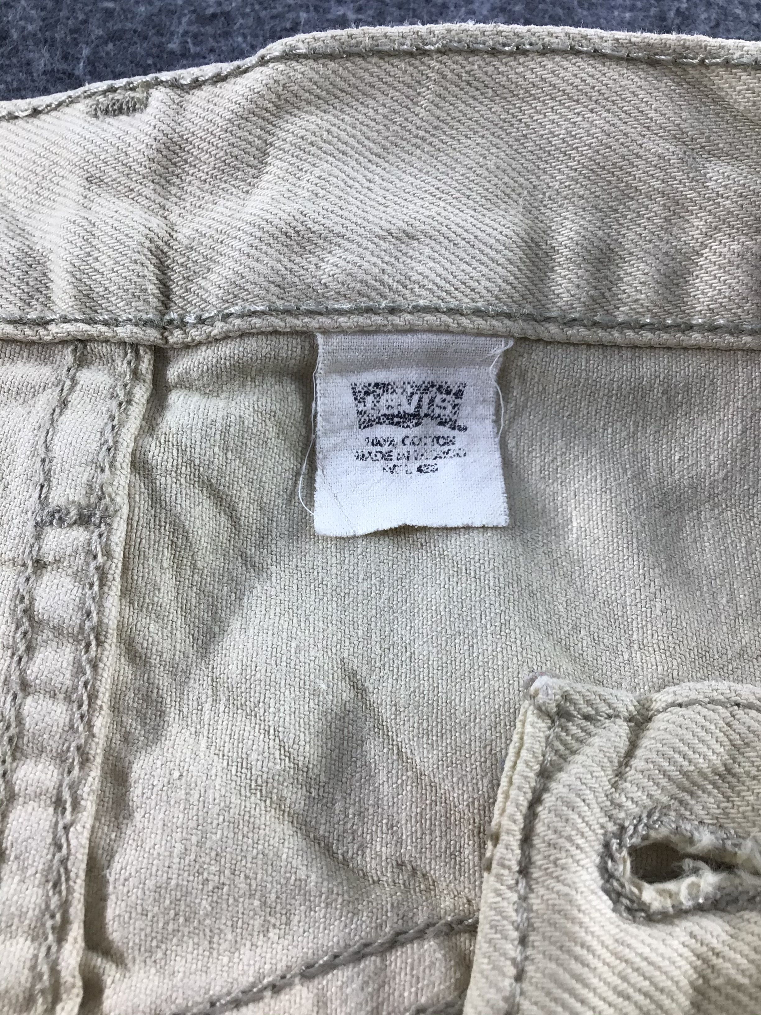 Levi's Vintage 90s Levis 501 Jeans-J751 Size US 43 - 11 Thumbnail