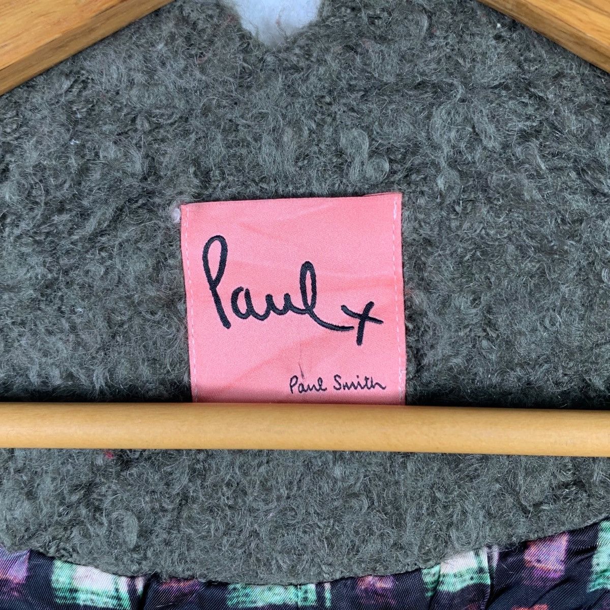 Paul Smith PAUL SMITH Paul Plus Deep Pile Sherpa Button Up Tweed Coat Size US M / EU 48-50 / 2 - 7 Thumbnail