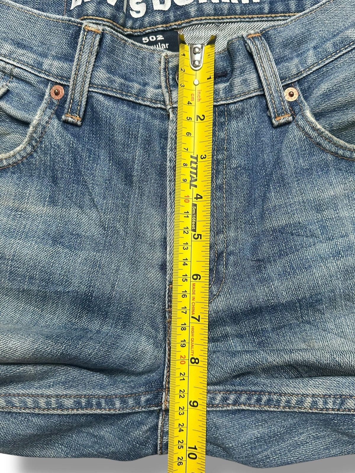 Levi's Vintage Levi’s 502 Regular Fit Denim Jeans Light BlueWash Size US 32 / EU 48 - 19 Thumbnail