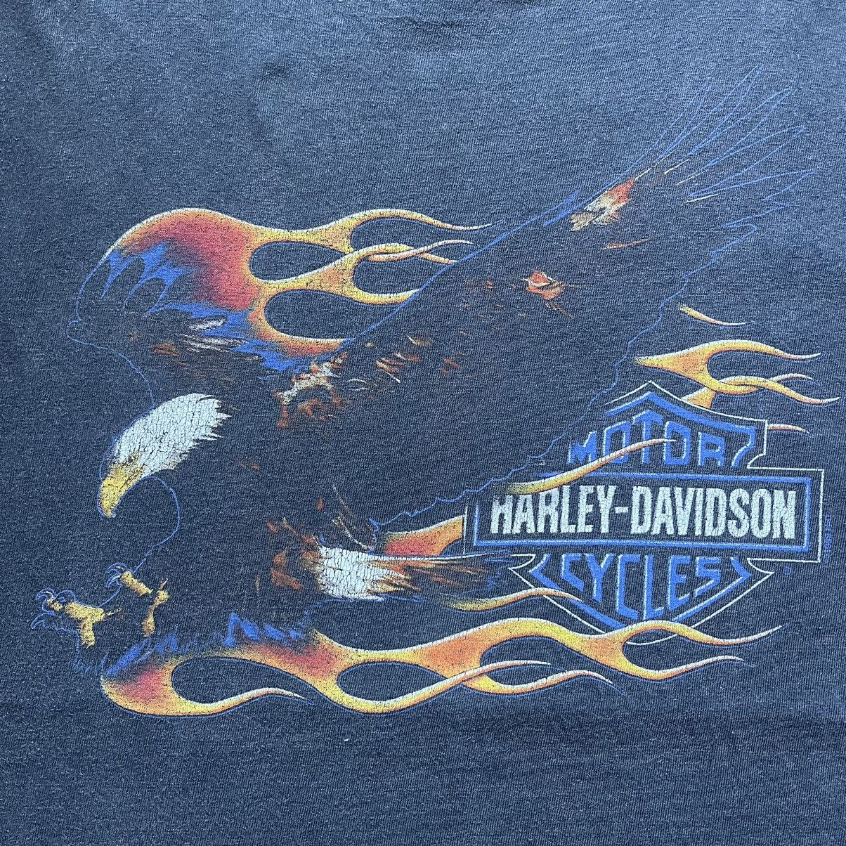 Harley Davidson Vintage Harley Davidson Eagle Flame Long Sleeve Tee XL Size US XL / EU 56 / 4 - 3 Thumbnail