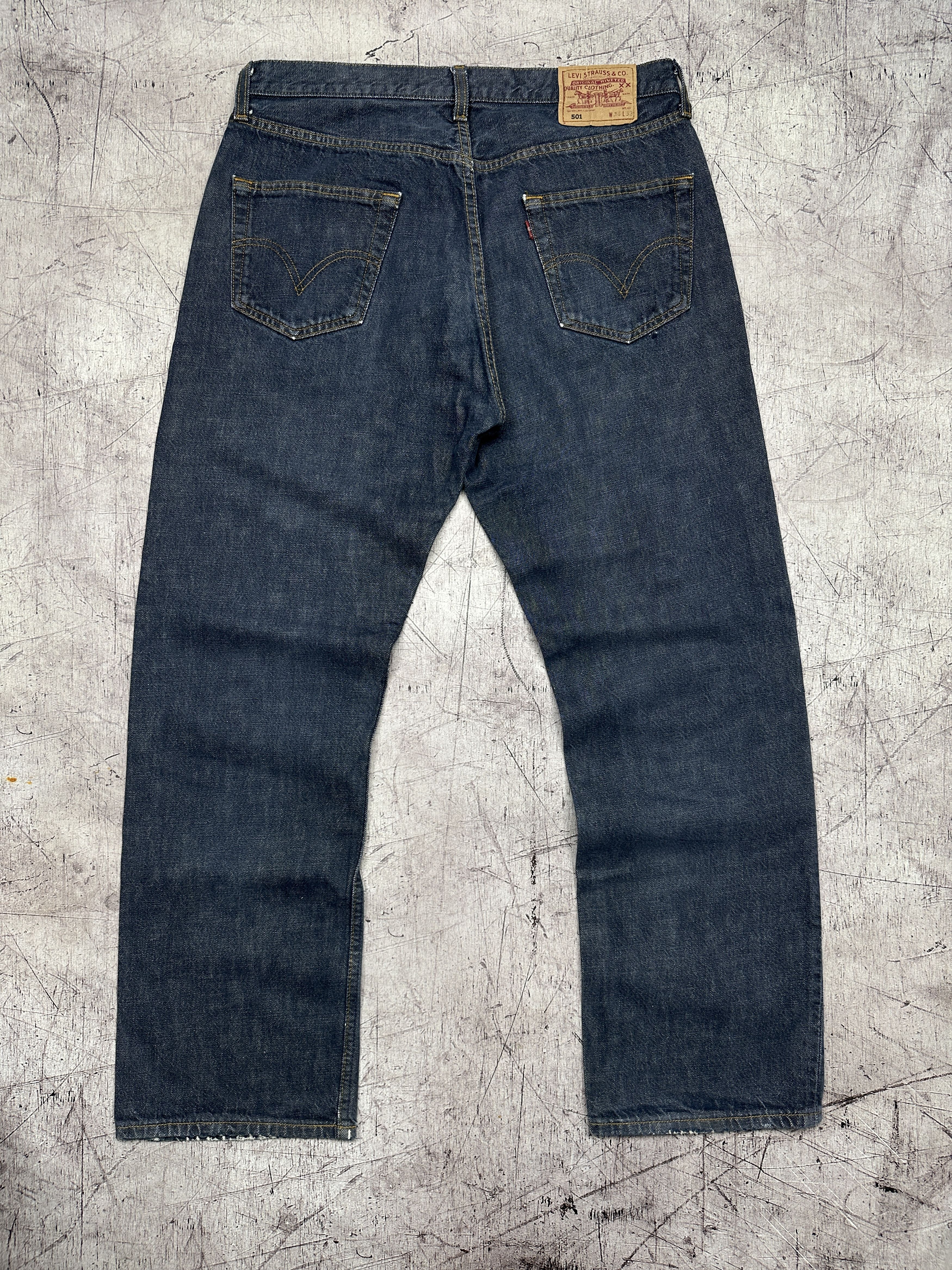 Levi's Levi's 501 Mens Denim Pants Jeans Size 36 x 32 Size US 36 / EU 52 - 1 Thumbnail