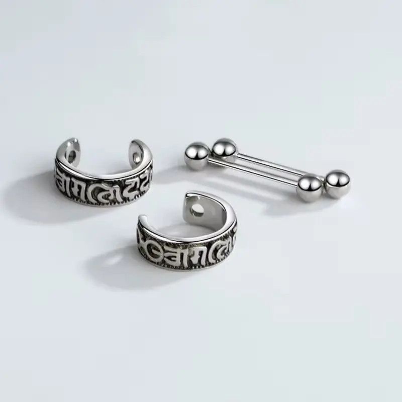 Jewelry × Vintage Vintage six character truth Earrings Size ONE SIZE - 3 Thumbnail