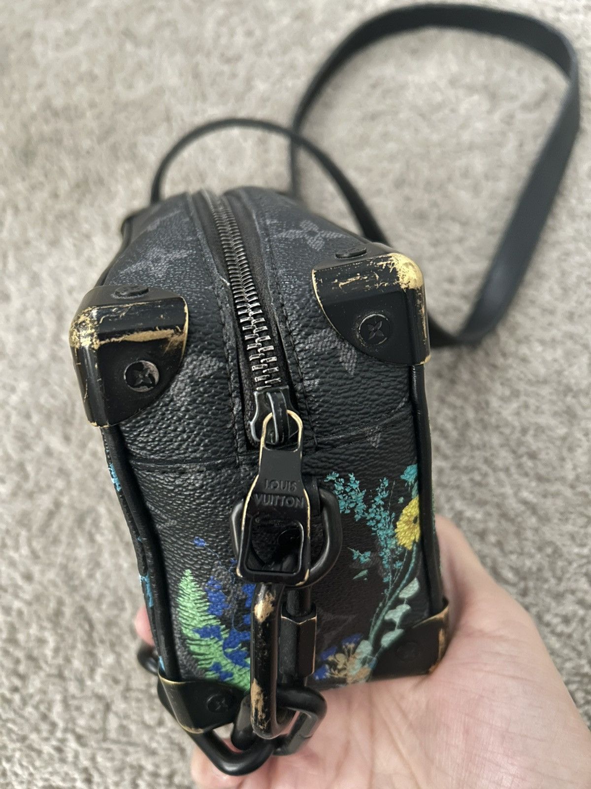 Louis Vuitton Louis Vuitton Mini Soft Trunk Monogram Eclipse Foliage Bag Size ONE SIZE - 11 Thumbnail