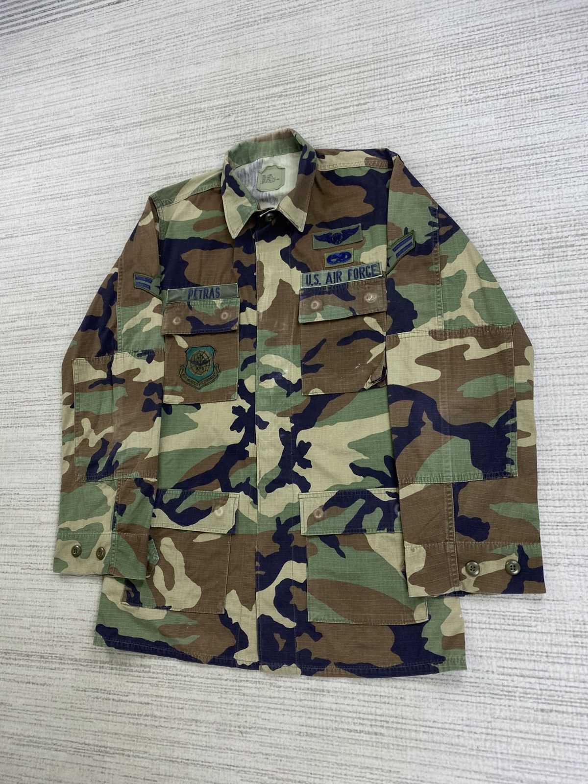 Vintage Vintage U.S Air Force Woodland Camouflage M65 Field Jacket Size US M / EU 48-50 / 2 - 4 Thumbnail