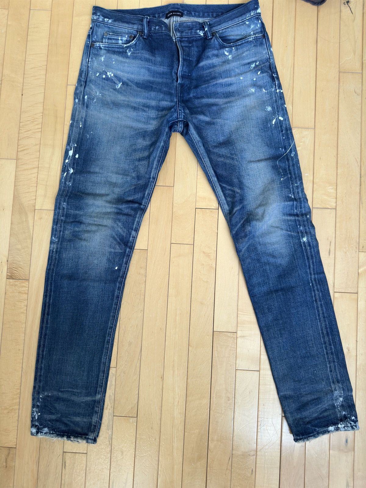 John Elliott Cast 2 Rigid Selvedge Size US 31 - 2 Thumbnail