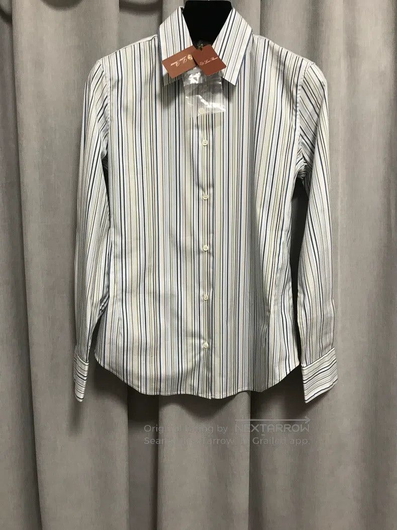 Loro Piana Loro Piana Striped shirt Size XS / US 0-2 / IT 36-38 - 1 Thumbnail
