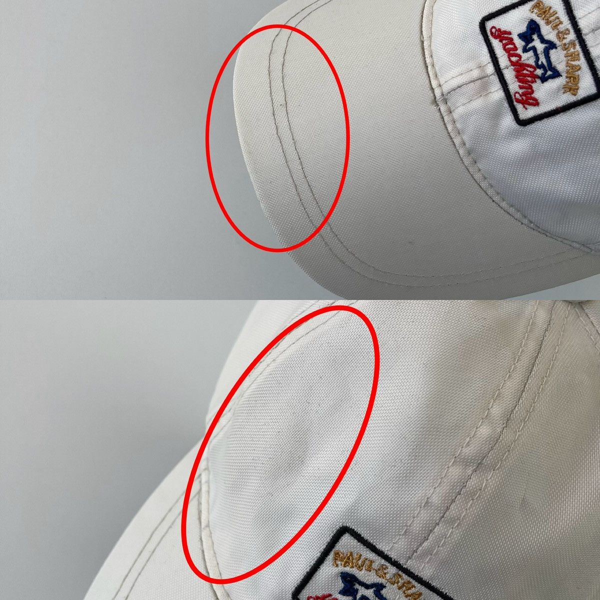 Paul & Shark Paul & Shark Yachting Vintage 6-Panel Baseball Cap White Size ONE SIZE - 11 Thumbnail