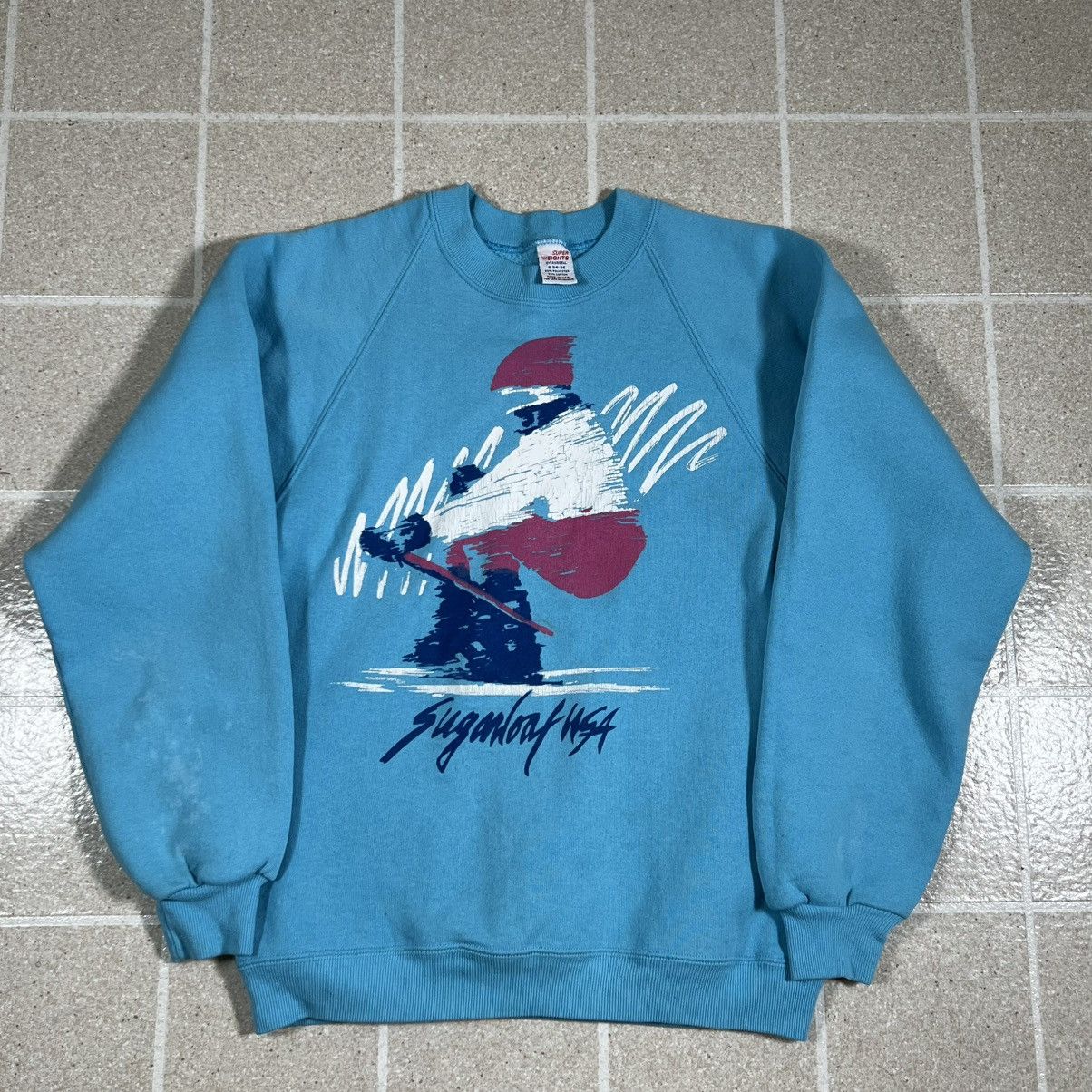 Russell Athletic Vintage 90s Russell Super Weights Sugarloaf Ski Sweatshirt Size S / US 4 / IT 40 - 1 Thumbnail