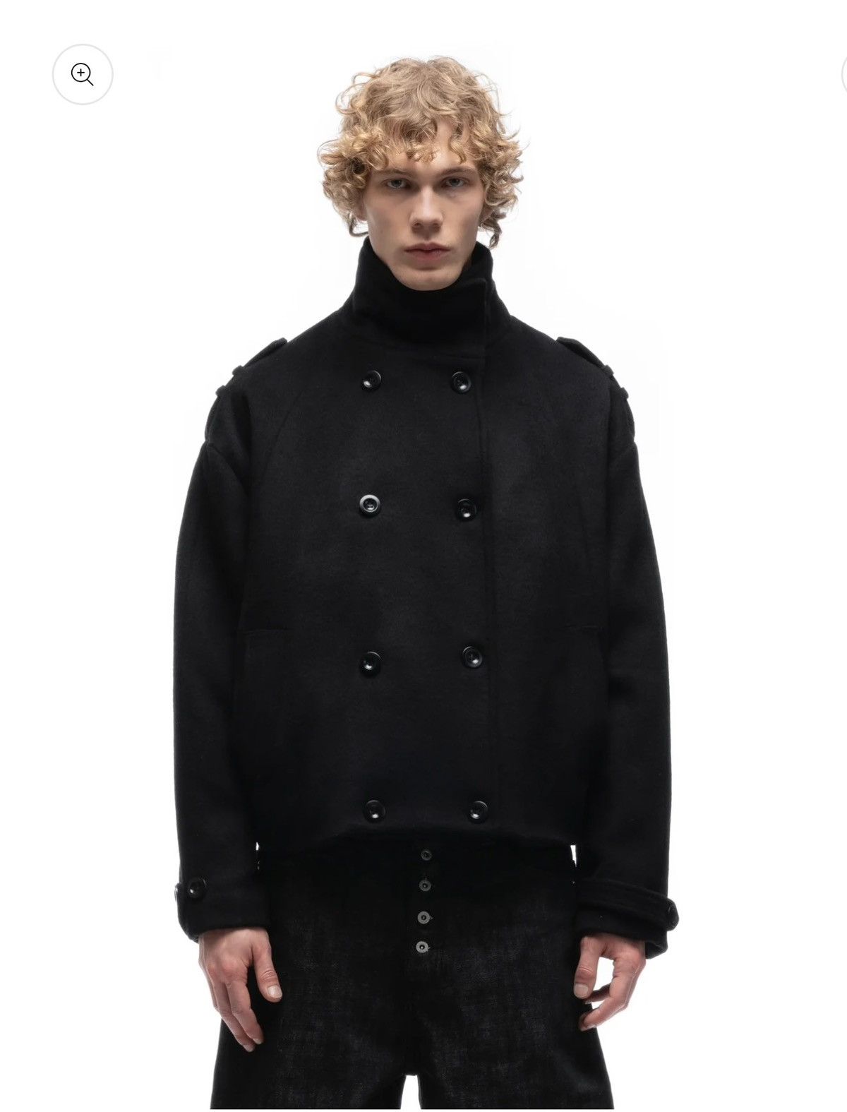 No Faith Studios No Faith Studio Jacket Button Up Marine Jacket Black Size US S / EU 44-46 / 1 - 9 Thumbnail