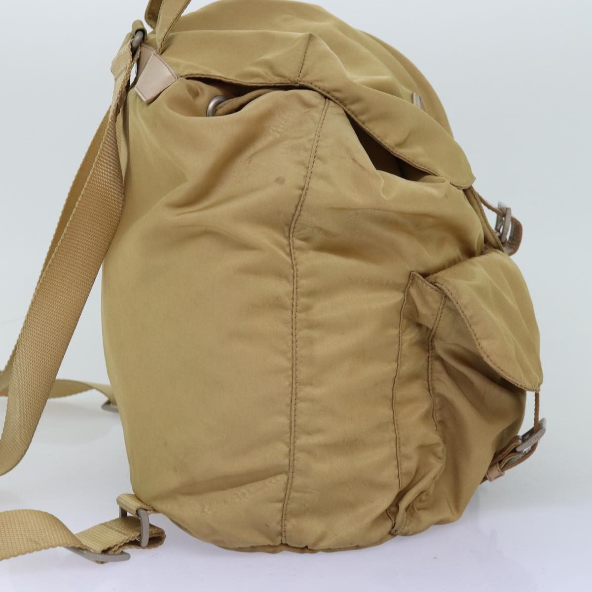 Prada PRADA Backpack Nylon Beige Size ONE SIZE - 3 Thumbnail