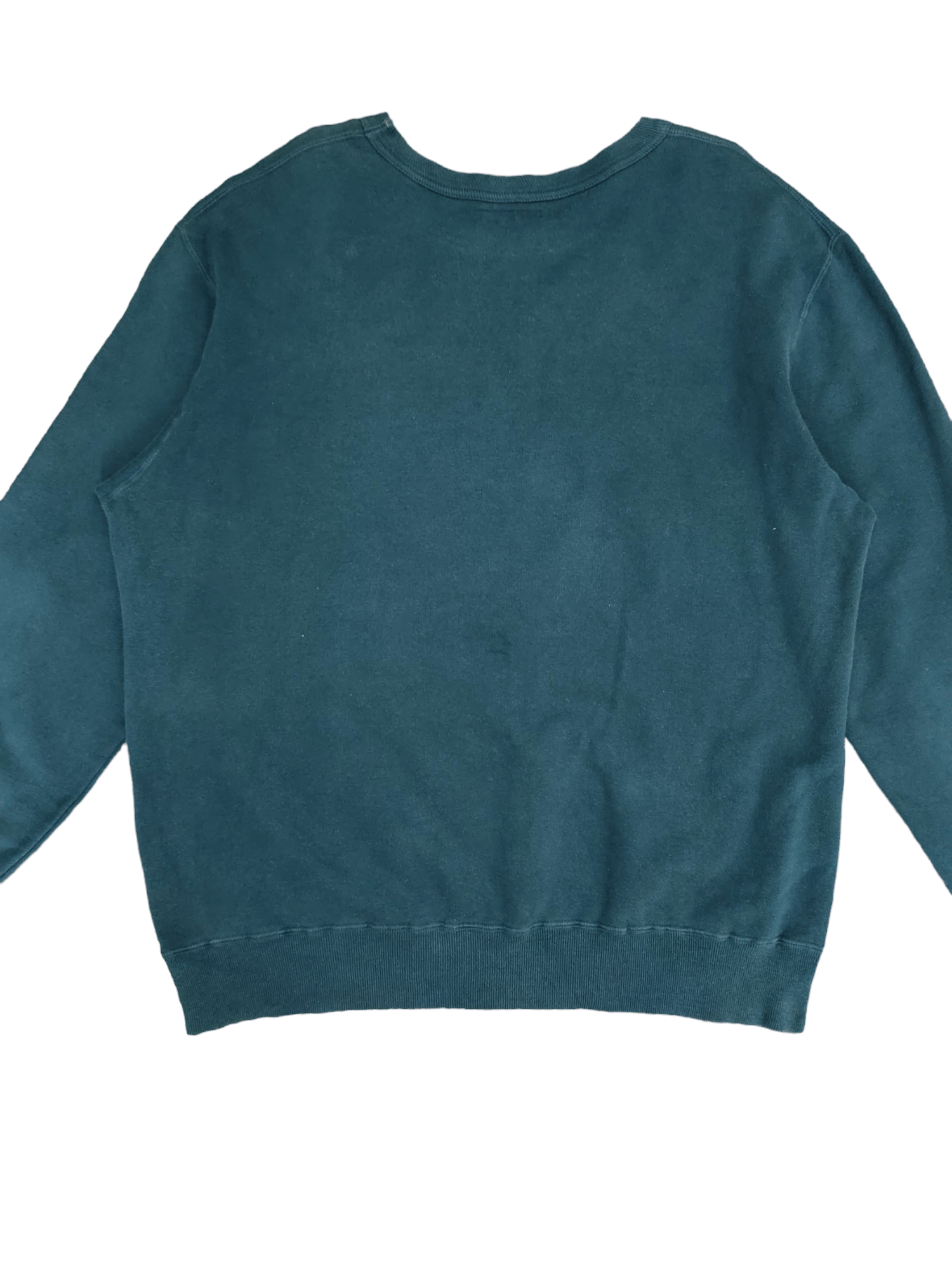 Blue Blue Japan Vintage 90s Blue Blue Japan Spell Out Anchor Logo Sweatshirt Size US L / EU 52-54 / 3 - 11 Thumbnail