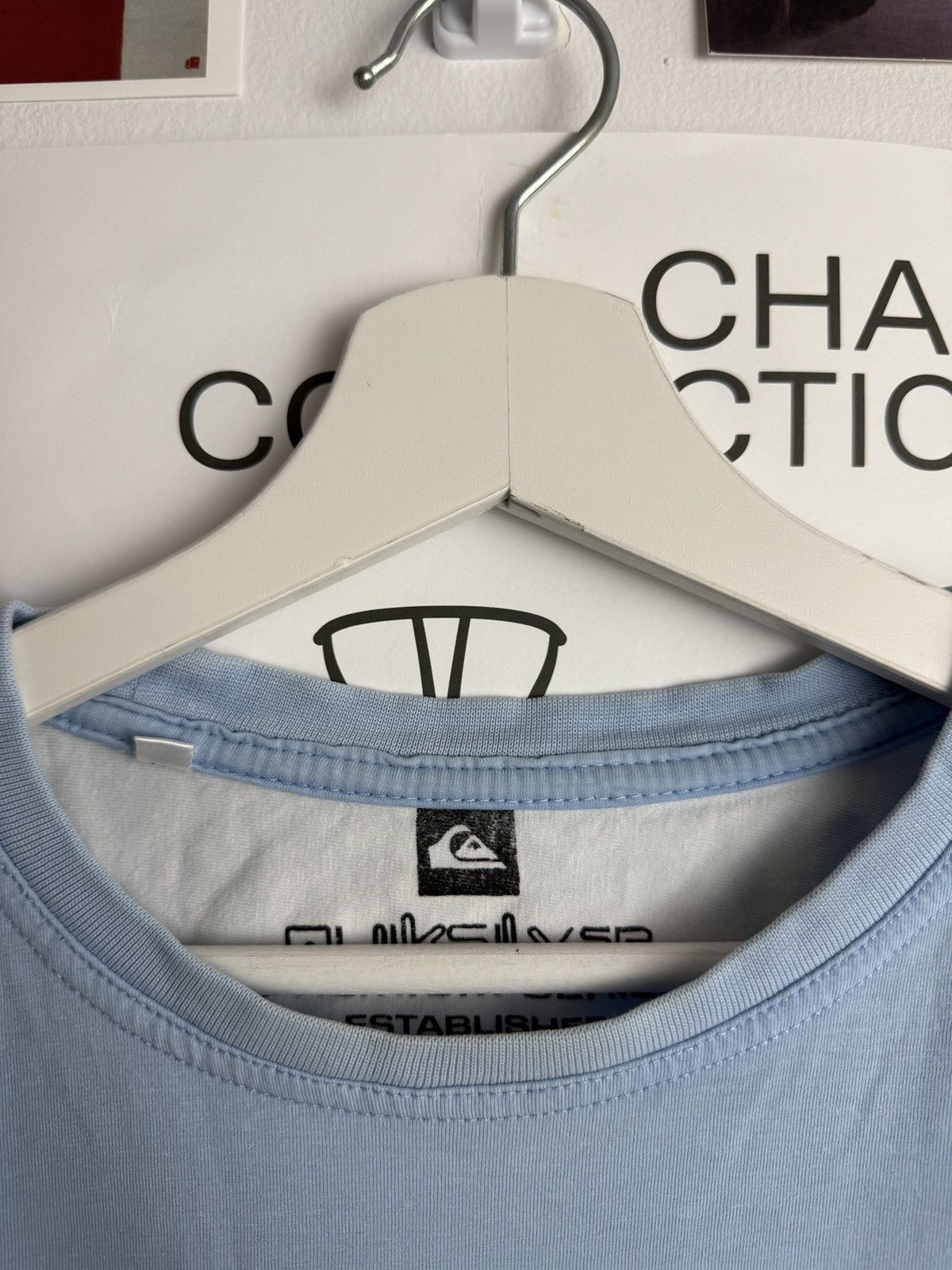 Quiksilver × Vintage Vintage 90s Quiksilver baggy t-shirt 3xl fit xl skate surf Size US XL / EU 56 / 4 - 4 Thumbnail