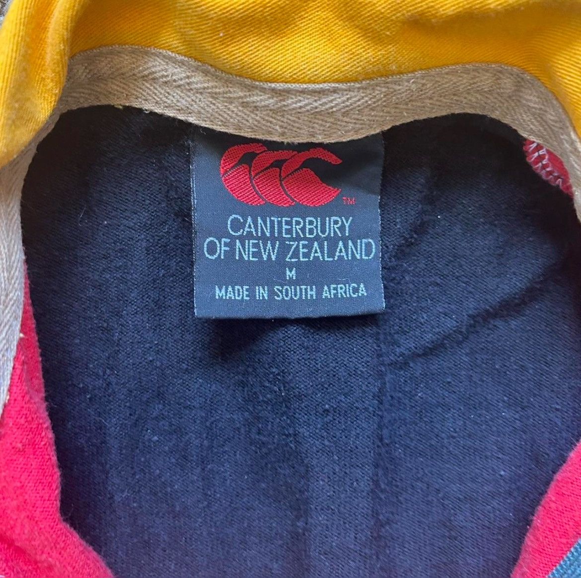 Canterbury of New Zealand Vintage CANTERBURY 1990s Rugby Shirt Size US M / EU 48-50 / 2 - 3 Thumbnail
