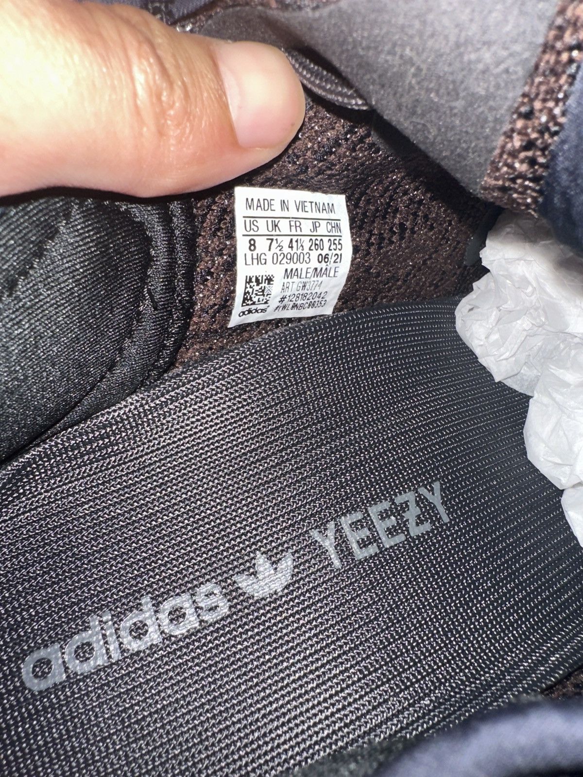 Yeezy Adidas YEEZY boost 350 v2 Mx rock Size US 8 / EU 41 - 5 Thumbnail