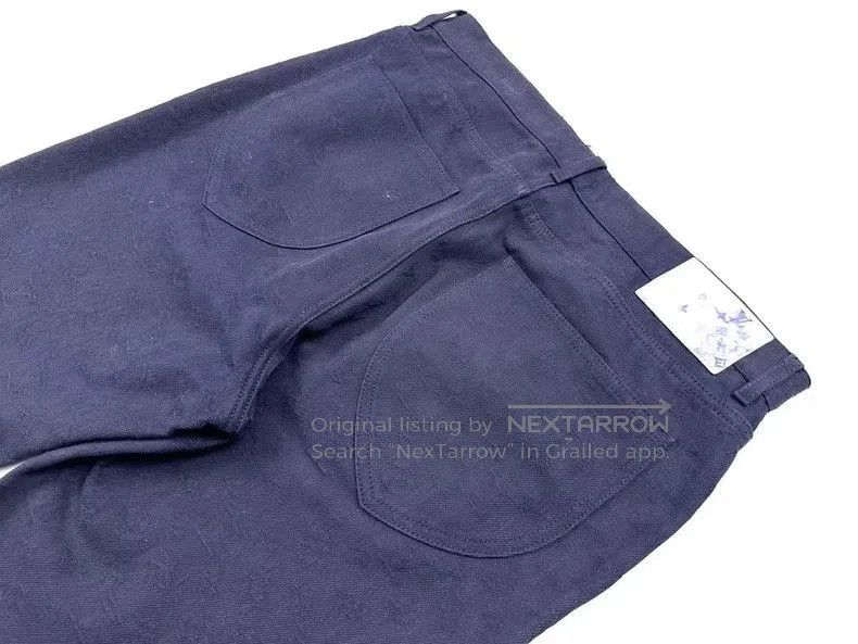 Louis Vuitton Louis Vuitton LV Presbyterian dark ink leather jeans. Size US 34 / EU 50 - 5 Thumbnail