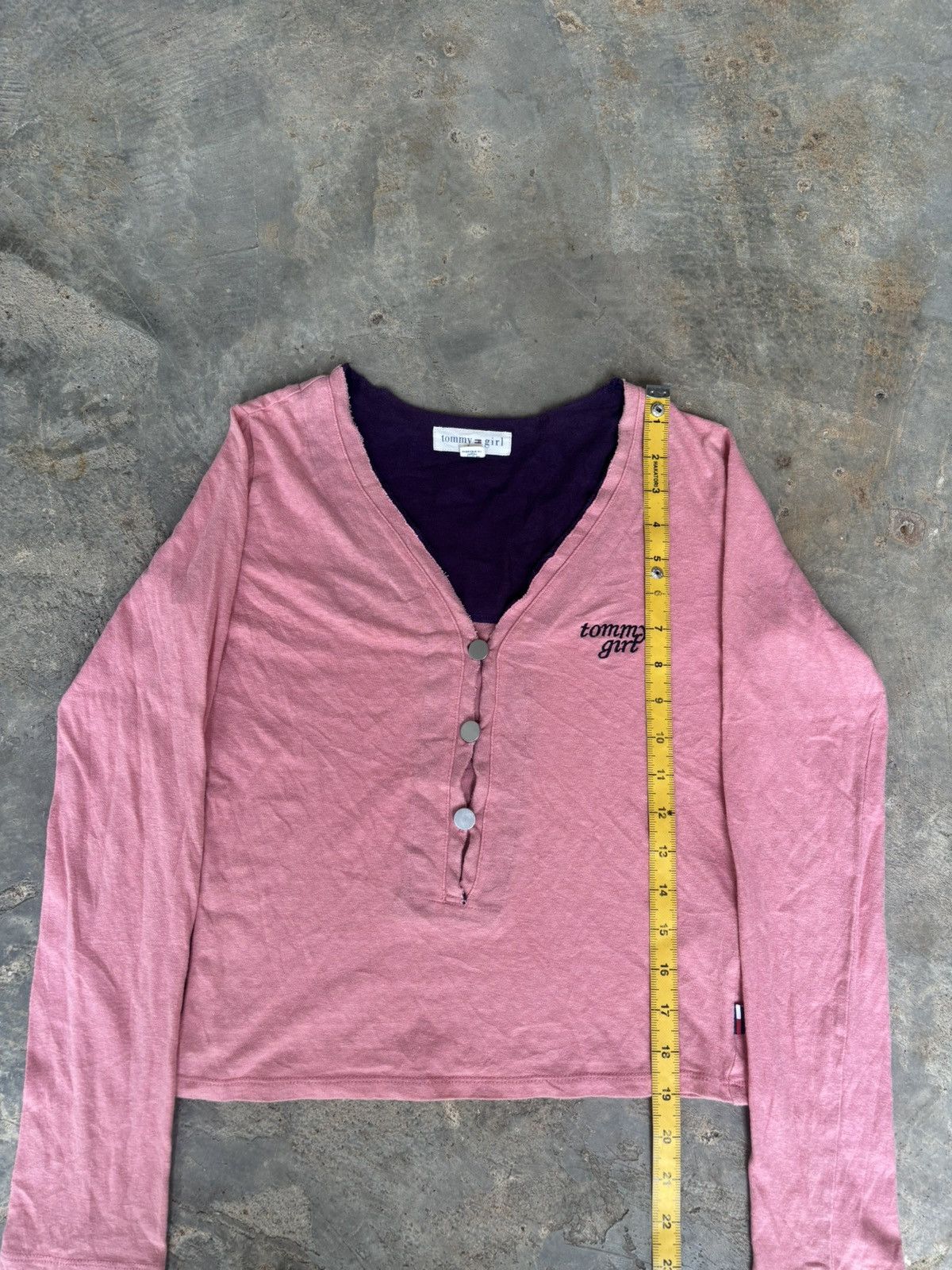 Hysteric Glamour × Japanese Brand Y2k Tommy Girl Shirt Button up Size M / US 6-8 / IT 42-44 - 10 Thumbnail
