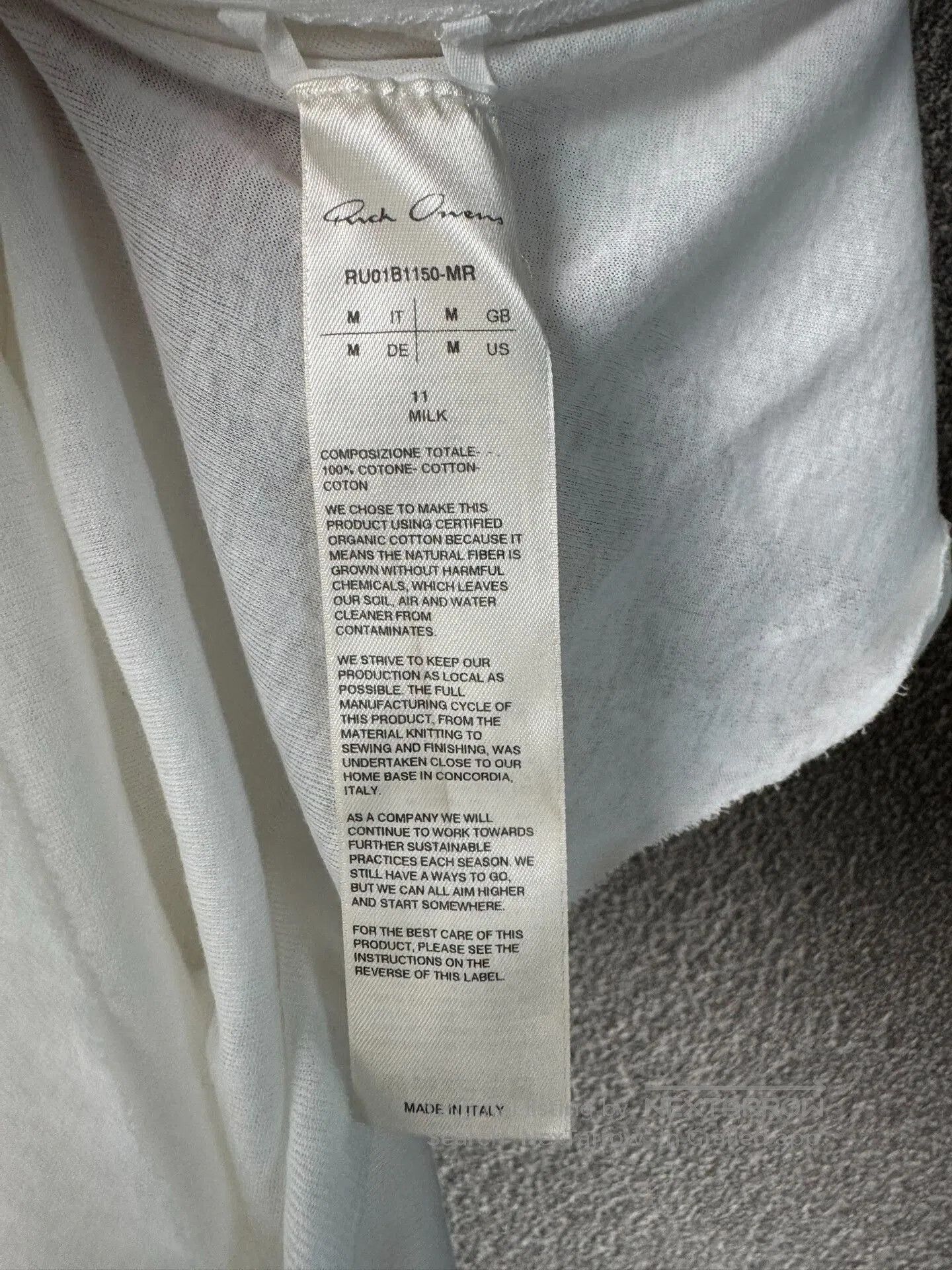 Rick Owens Rick Owens Main Line Tank Top M. Size US M / EU 48-50 / 2 - 8 Thumbnail