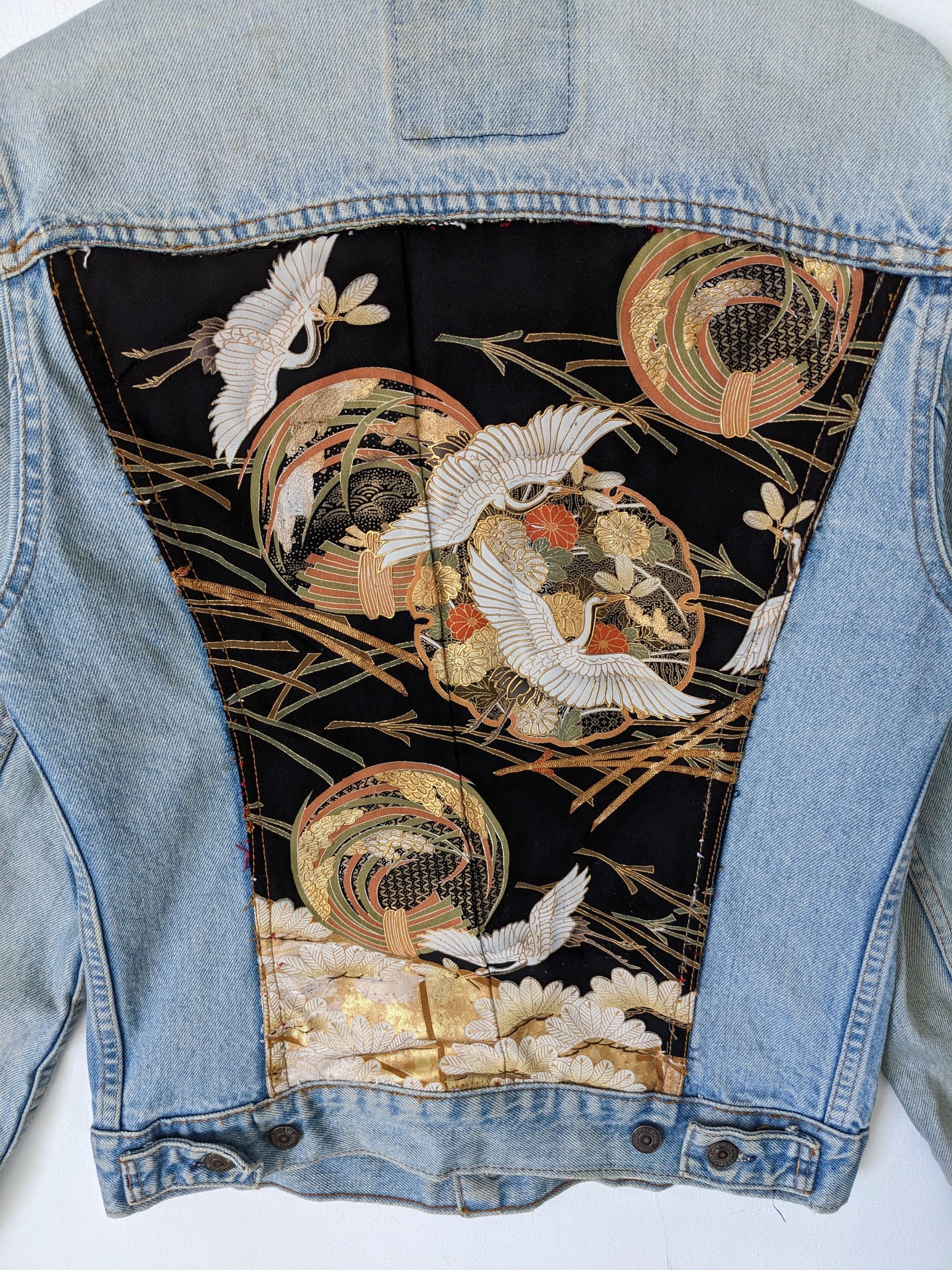 Japanese Brand × Levi's × Vintage Vintage Levis Denim Jacket Custom Made Size US S / EU 44-46 / 1 - 5 Thumbnail