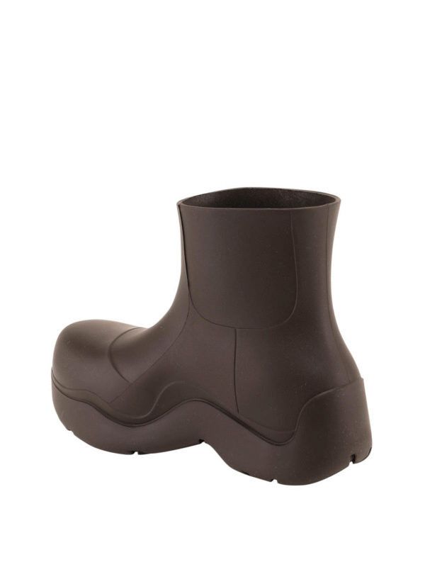 Bottega Veneta o1w1db10925 Puddle Ankle Boots in Dark Brown Size US 10 / IT 40 - 3 Thumbnail