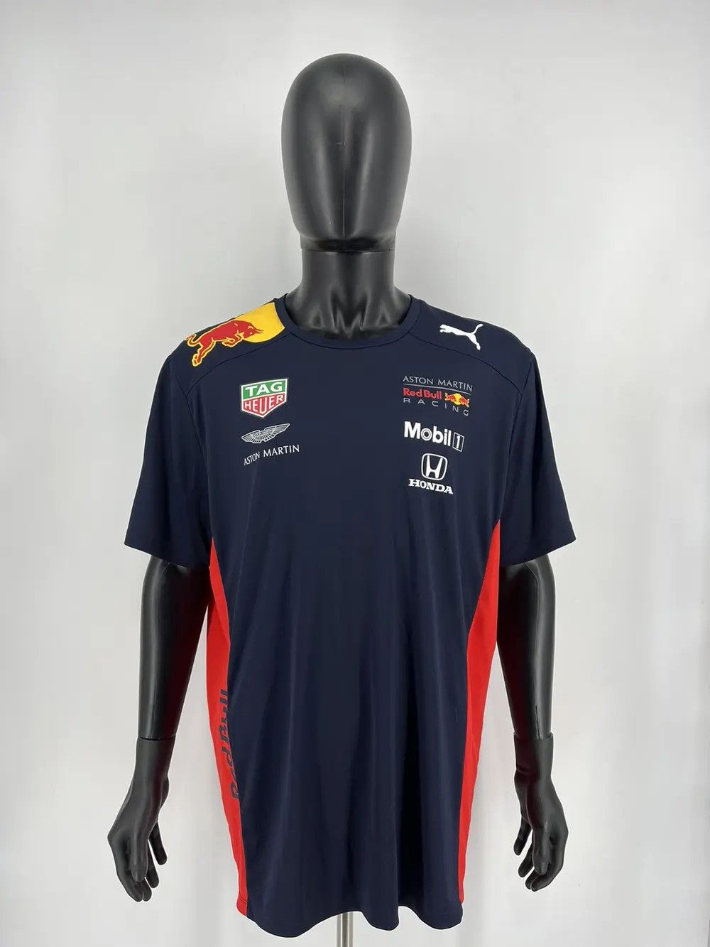 Formula 1 × Puma × Red Bull Aston Martin Red Bull Racing Team Puma F-1 Tee y2k Size US XXL / EU 58 / 5 - 2 Thumbnail