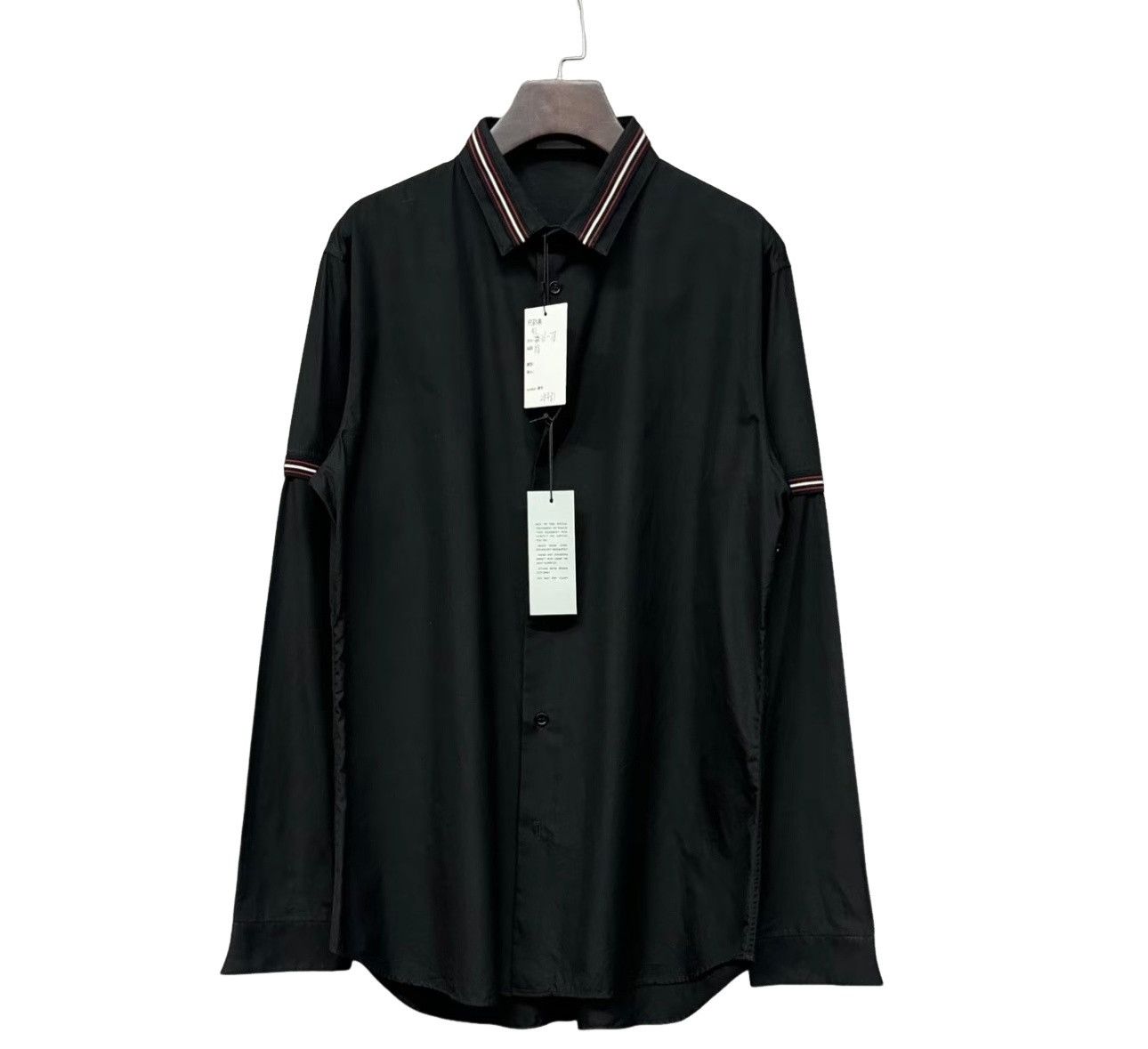 Dior Dior Striped Trim Shirt Size 42 Size US L / EU 52-54 / 3 - 1 Thumbnail