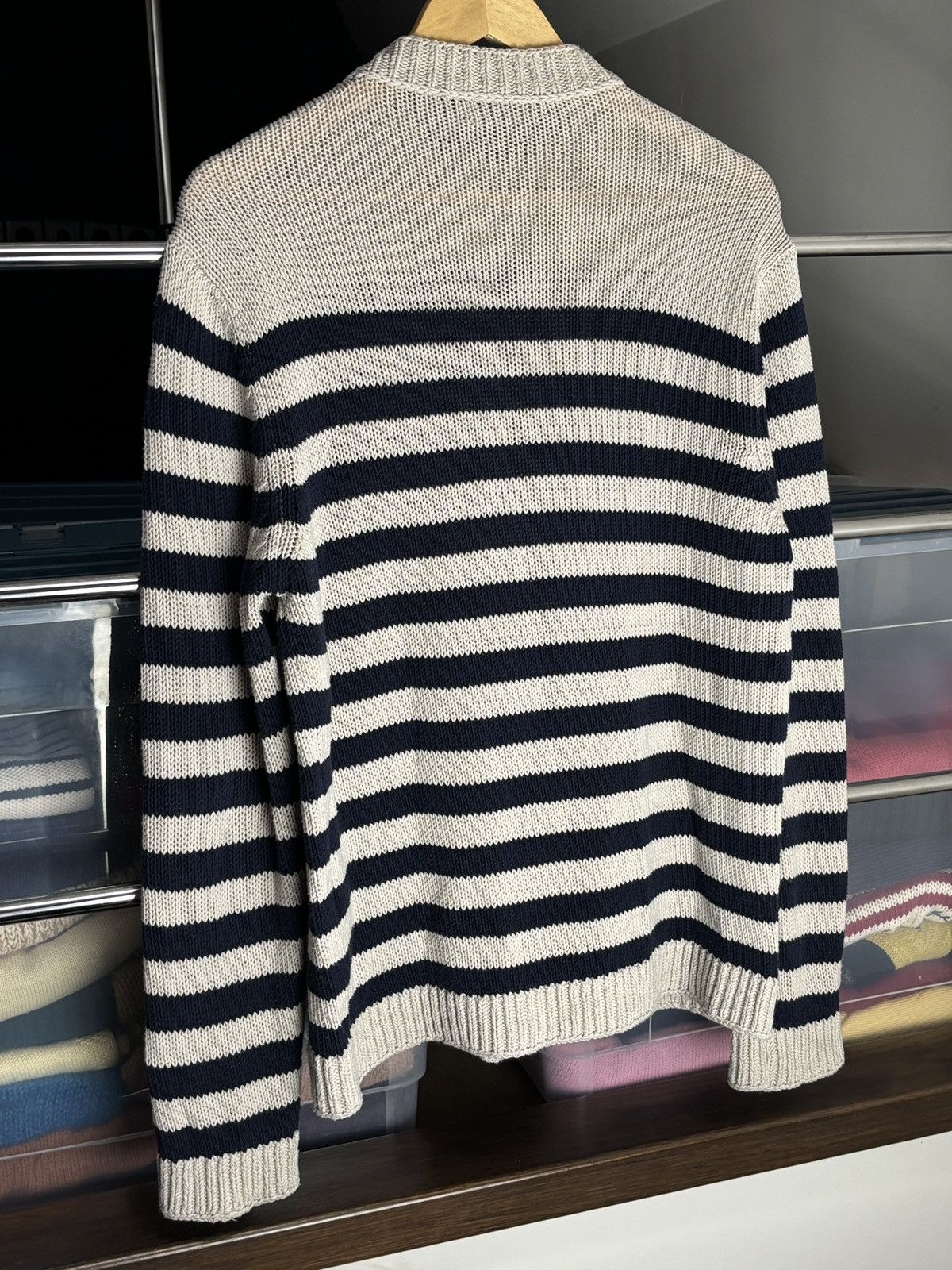 Acne Studios Acne Studios Knitted Striped Sailing Vibe Vintage Sweater Size US M / EU 48-50 / 2 - 6 Thumbnail