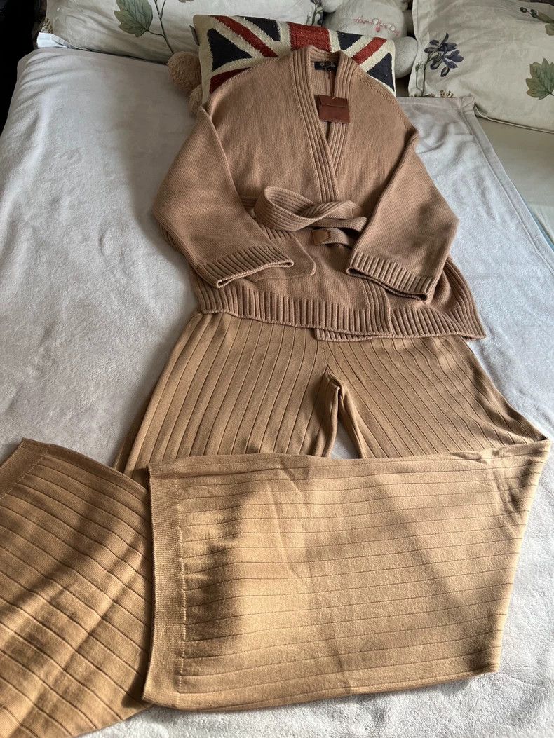 Loro Piana LORO PIANA Cashmere sweater + cashmere pants Size XS / US 0-2 / IT 36-38 - 2 Thumbnail