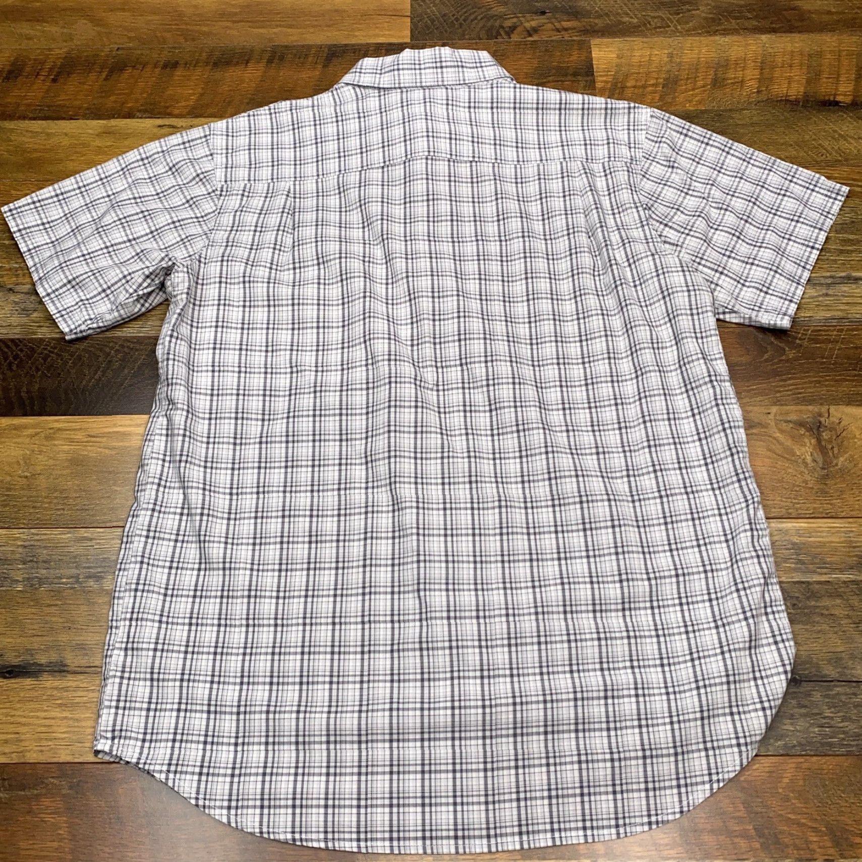 Vintage Columbia Shirt Adult Medium Gray Plaid Button-Up Outdoor Mens Size US M / EU 48-50 / 2 - 2 Thumbnail