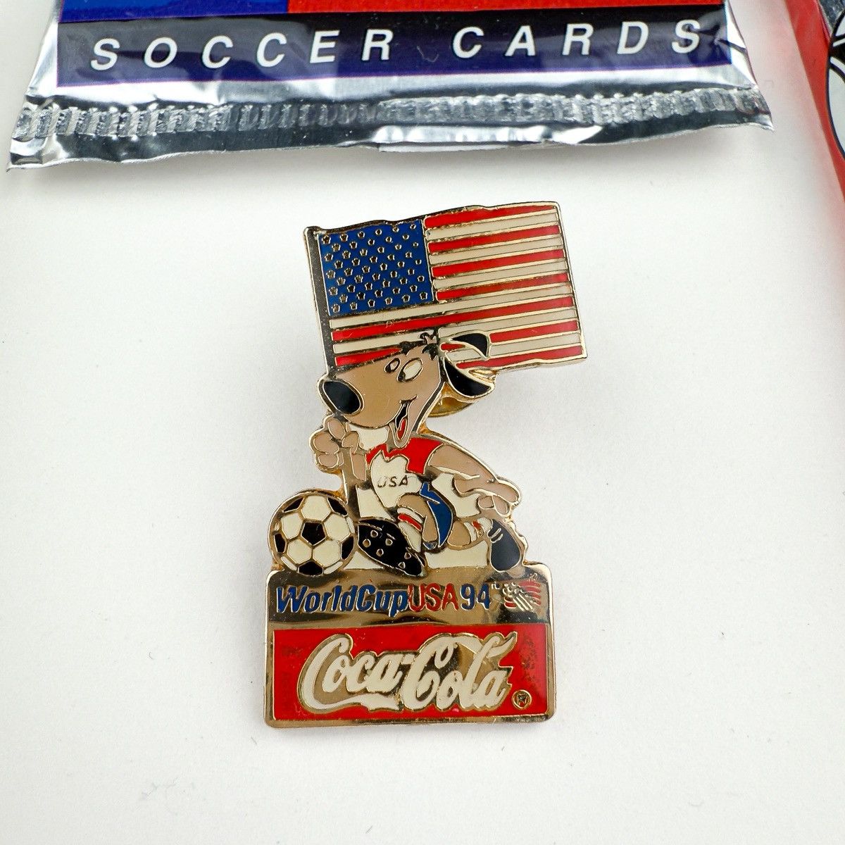 Apex One Vintage World Cup USA ‘94 | ITALY | L | Men’s Soccer Jacket Size US L / EU 52-54 / 3 - 13 Thumbnail