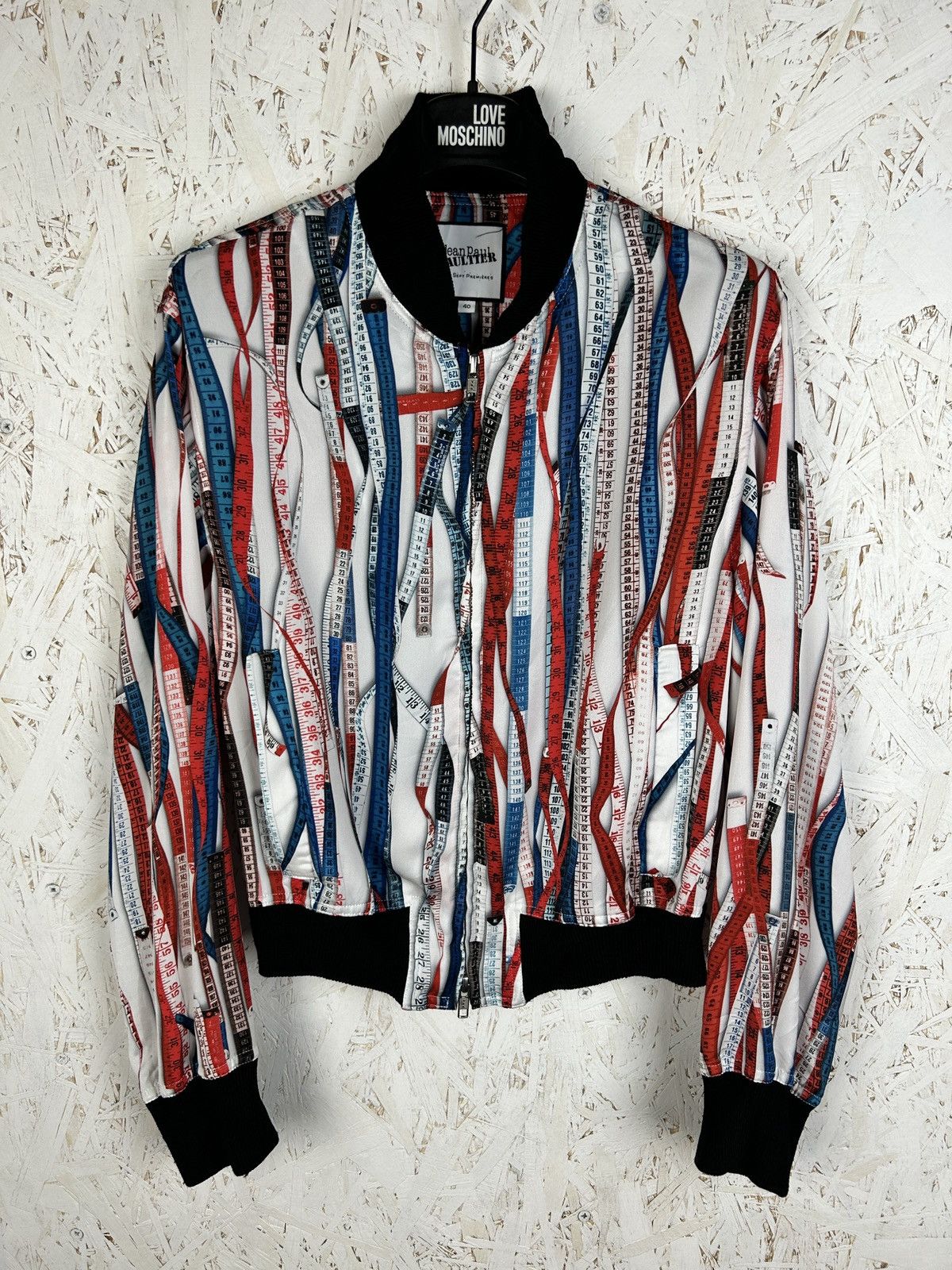 Jean Paul Gaultier Jean Paul Gaultier Sept Premieres Measuring Tape Bomber 40 Size S / US 4 / IT 40 - 1 Thumbnail