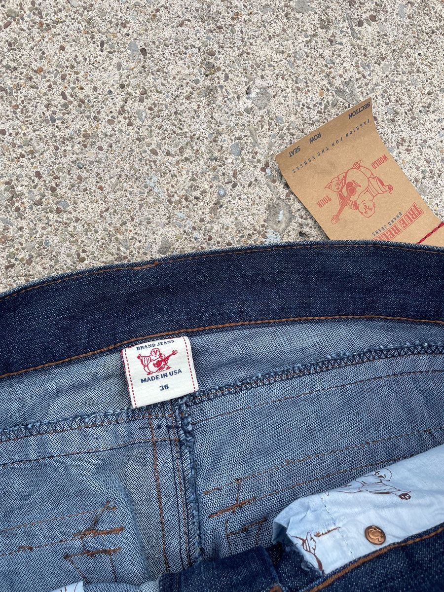 True Religion NWT True Religion Raw Denim Size US 36 / EU 52 - 5 Thumbnail
