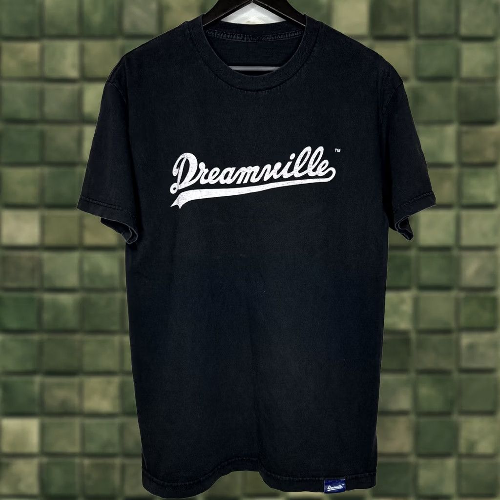 Dreamville Dreamville J Cole Script Logo T Shirt Black Adult Large Cotton Tee Size US L / EU 52-54 / 3 - 1 Thumbnail