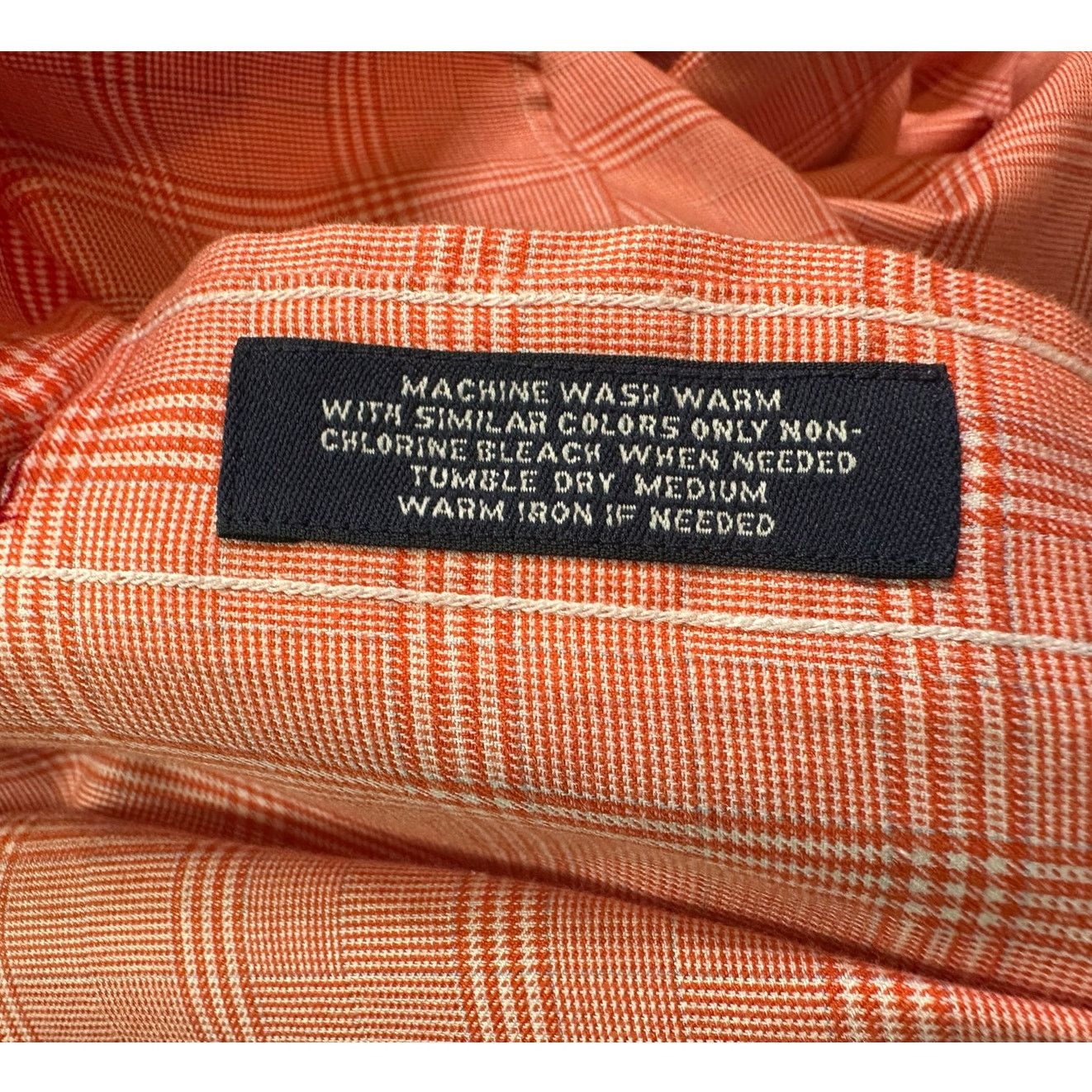 Daniel Cremieux Daniel Cremieux orange plaid long sleeves shirt size Medium Size US M / EU 48-50 / 2 - 4 Thumbnail