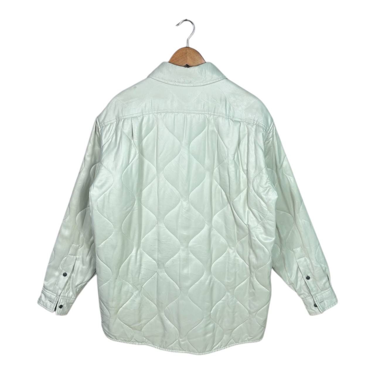 Acne Studios Acne Studios X Robbie Barrat FW20 Quilted Jacket Mint Green Size US L / EU 52-54 / 3 - 2 Thumbnail