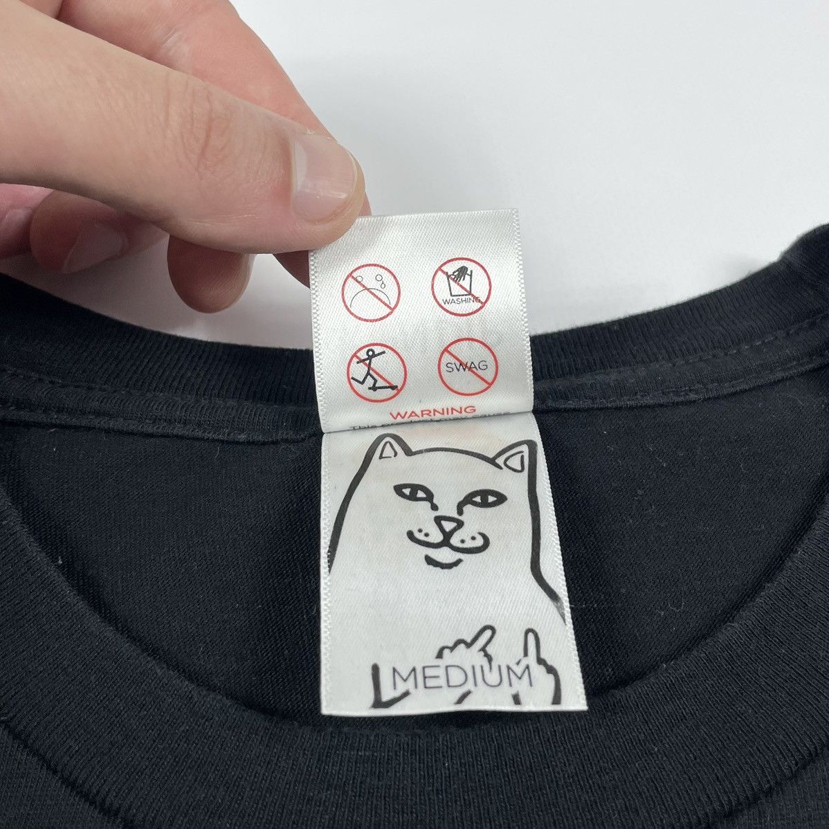 RIPNDIP RIPNDIP Cat graphic big logo T-shirt Size US M / EU 48-50 / 2 - 7 Thumbnail