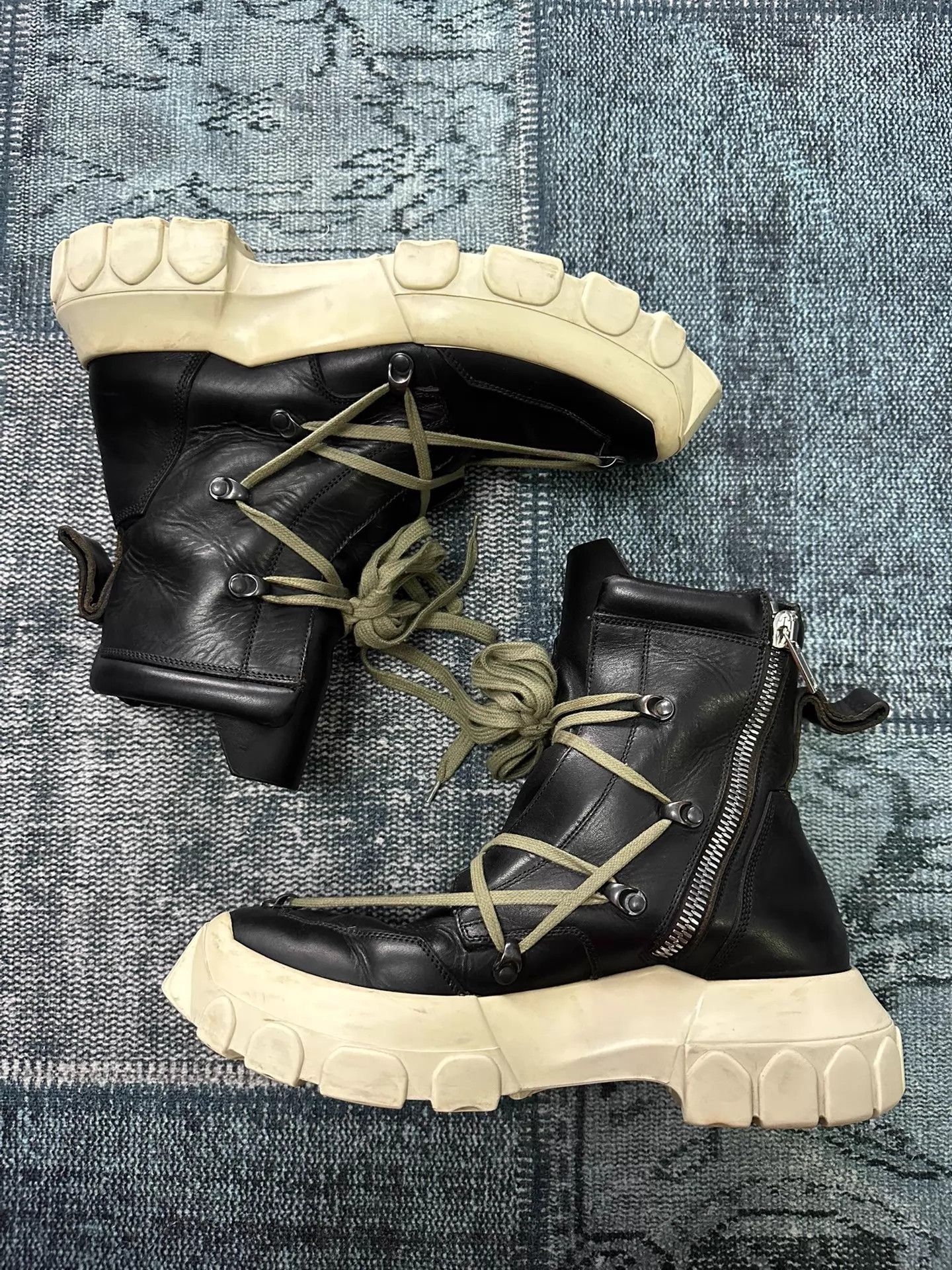 Rick Owens Rick Owens Pentagram Octopus Sole Boots 42 Size US 9 / EU 42 - 1 Thumbnail