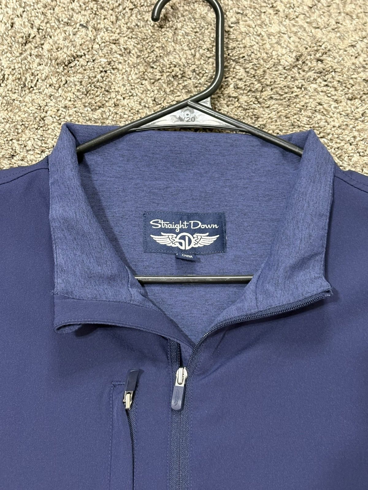 Other Straight Down Men Harding Hybrid 1/4 Zip Golf Performance XL Size US XL / EU 56 / 4 - 4 Thumbnail