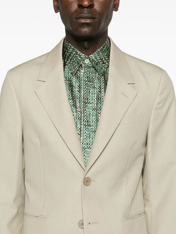 Fendi o1y0125 Blazer in Beige Size US M / EU 48-50 / 2 - 5 Thumbnail